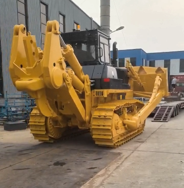 Export a bulldozer model SD32 to Russian market.