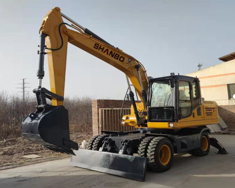 PW215 Electric wheel excavator