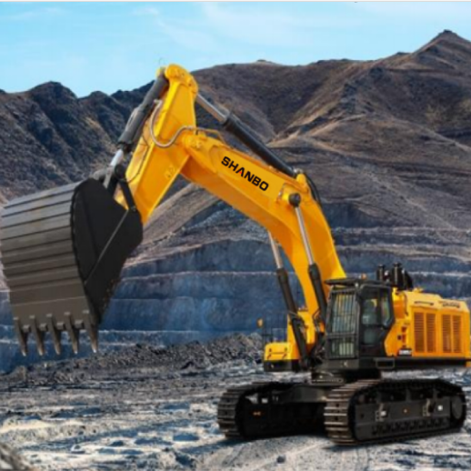 Large electric excavator  SH1250.