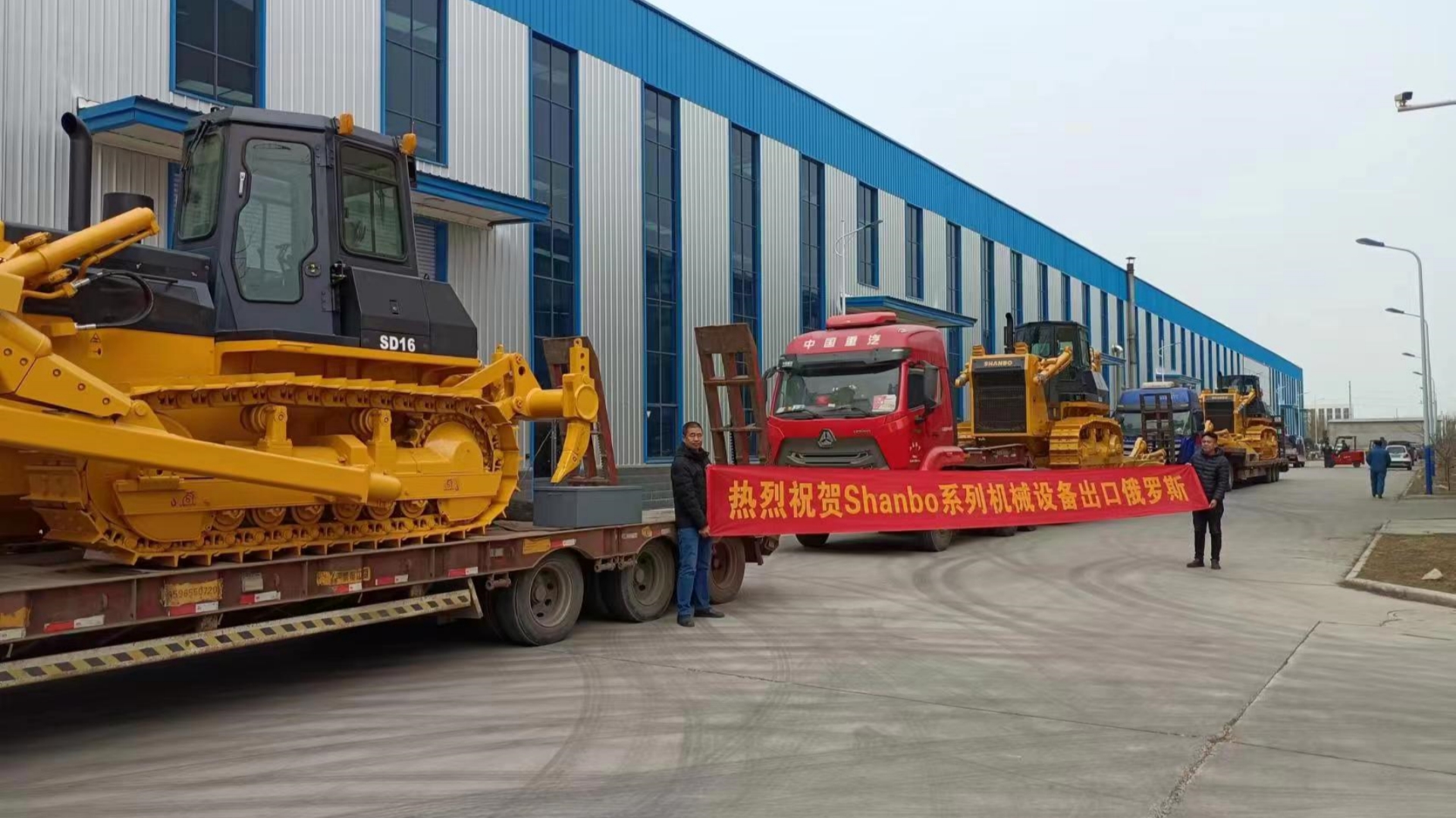 160HP bulldozer 3 set delivered to Russia