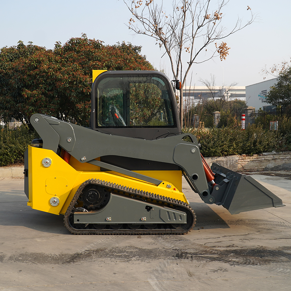Crawler Skid Steer Loader NT125, Working Weight 4600kg, Bucket Capacity 0.8m3.