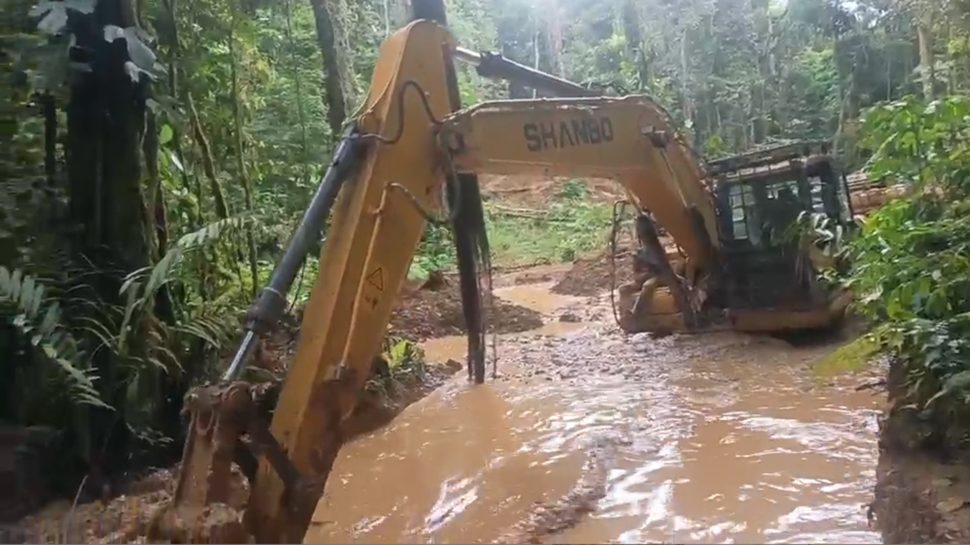 Undeterred by Complex Overseas Conditions: Sanbo Excavators Triumph Through Hard Work.